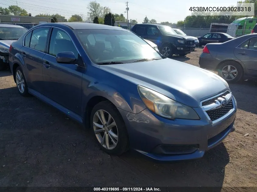 2013 Subaru Legacy 2.5I Premium VIN: 4S3BMCC60D3028318 Lot: 40319695