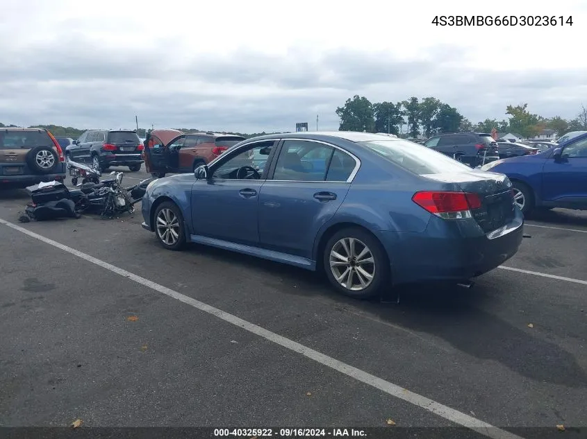 2013 Subaru Legacy 2.5I Premium VIN: 4S3BMBG66D3023614 Lot: 40325922