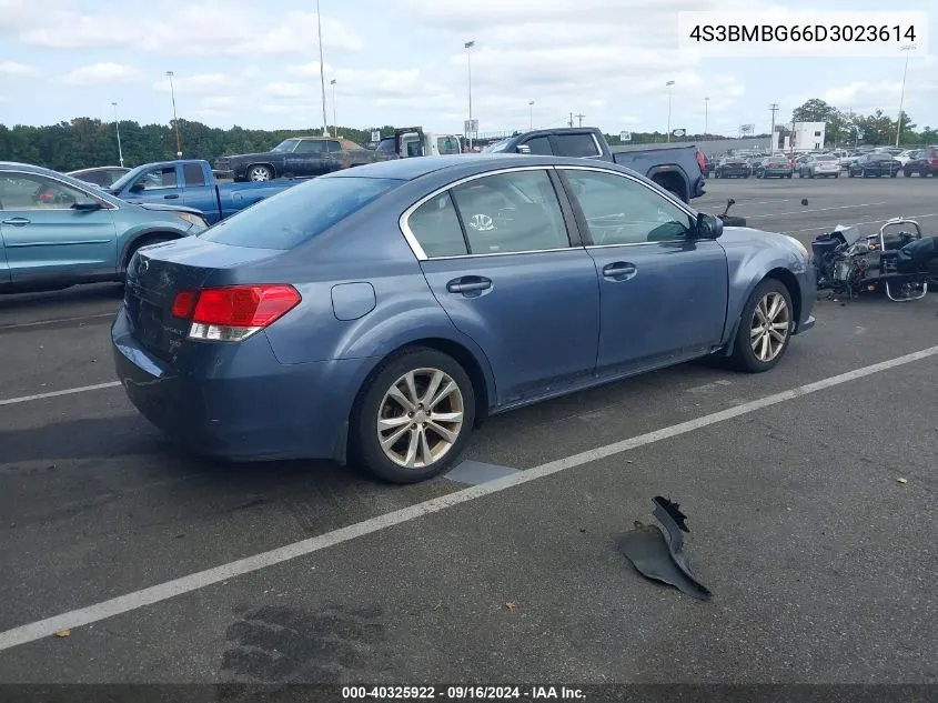 2013 Subaru Legacy 2.5I Premium VIN: 4S3BMBG66D3023614 Lot: 40325922