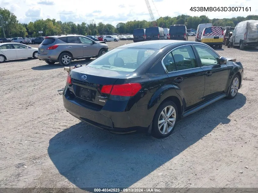 2013 Subaru Legacy 2.5I Premium VIN: 4S3BMBG63D3007161 Lot: 40342523