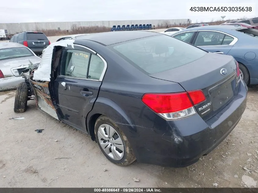 4S3BMCA65D3035638 2013 Subaru Legacy 2.5I