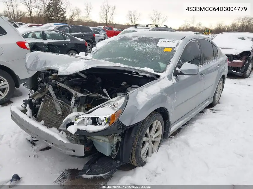 4S3BMCC64D3004779 2013 Subaru Legacy 2.5I Premium