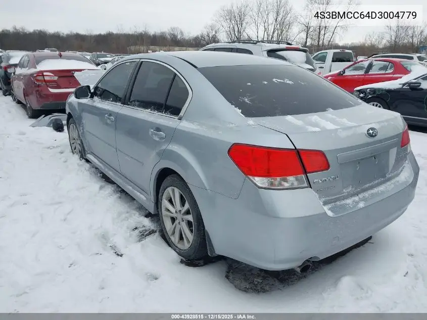 4S3BMCC64D3004779 2013 Subaru Legacy 2.5I Premium