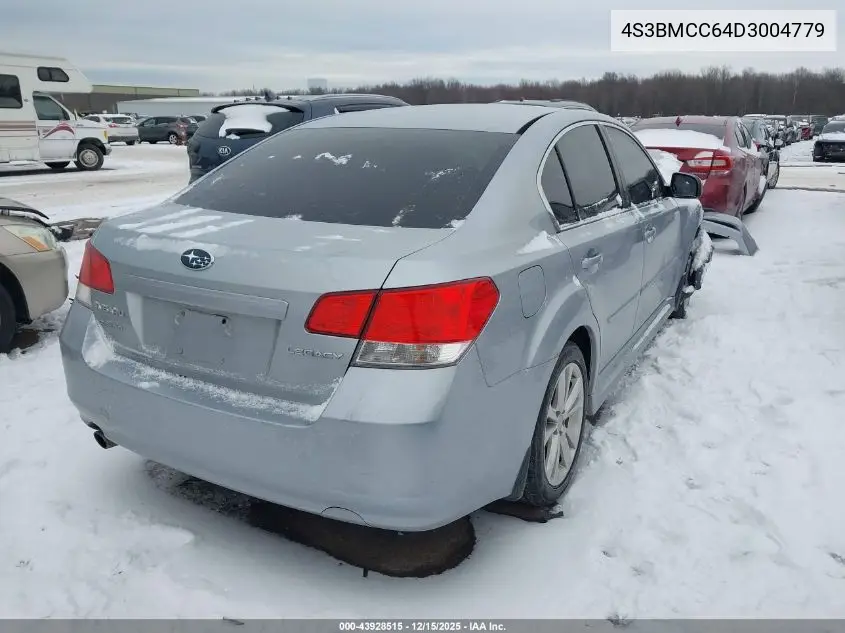 4S3BMCC64D3004779 2013 Subaru Legacy 2.5I Premium
