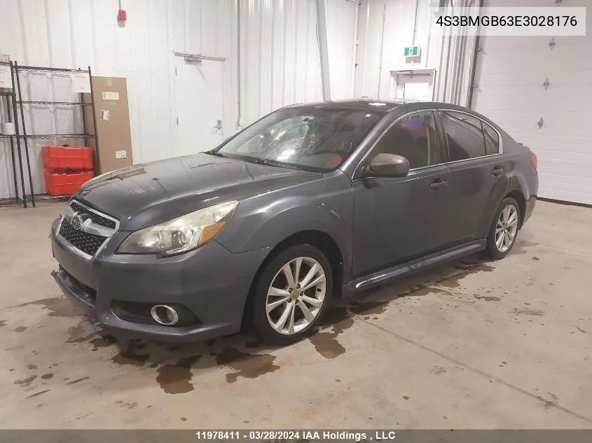 2014 Subaru Legacy 2.5I Premium VIN: 4S3BMGB63E3028176 Lot: 11978411