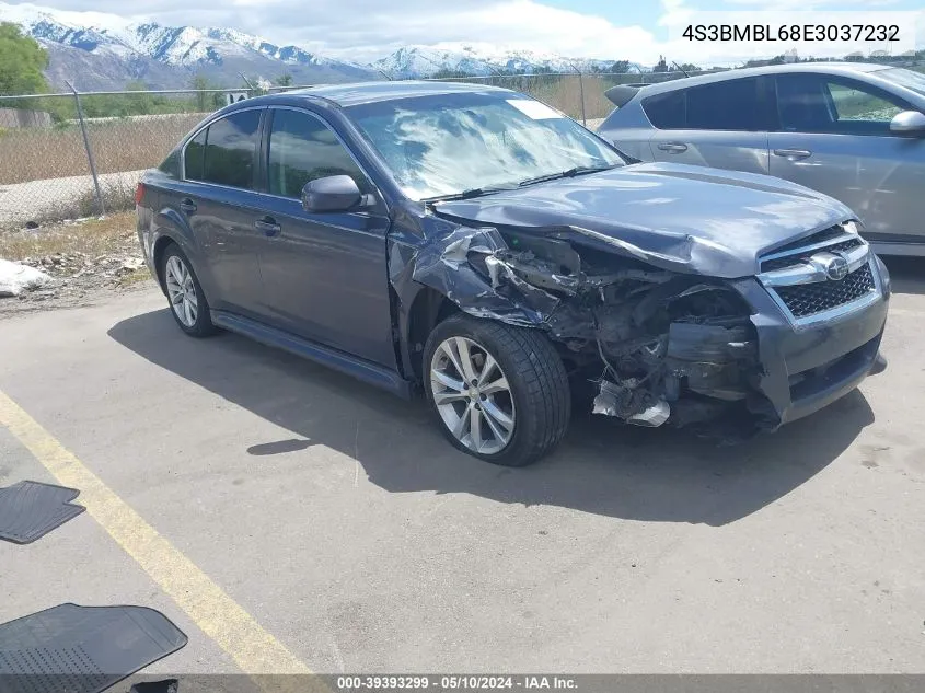 4S3BMBL68E3037232 2014 Subaru Legacy 2.5I Limited