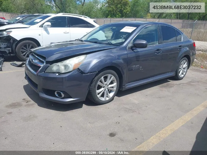 2014 Subaru Legacy 2.5I Limited VIN: 4S3BMBL68E3037232 Lot: 39393299