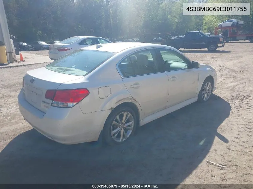 4S3BMBC69E3011755 2014 Subaru Legacy 2.5I Premium