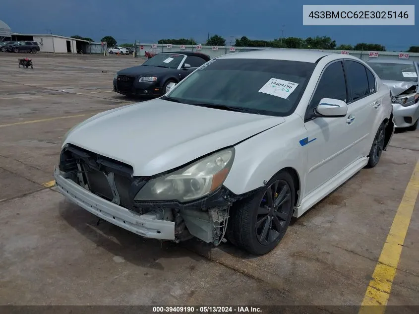 2014 Subaru Legacy 2.5I Premium VIN: 4S3BMCC62E3025146 Lot: 39409190