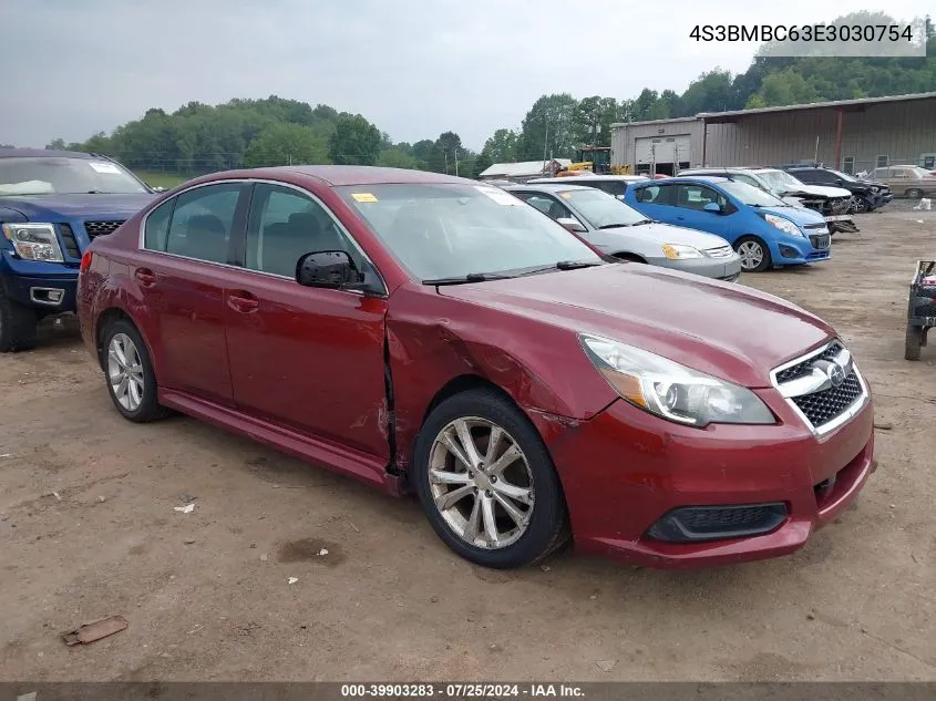 2014 Subaru Legacy 2.5I Premium VIN: 4S3BMBC63E3030754 Lot: 39903283