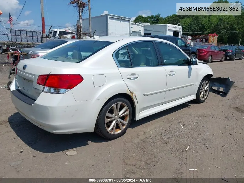 2014 Subaru Legacy 2.5I Limited VIN: 4S3BMBM65E3029362 Lot: 39908701