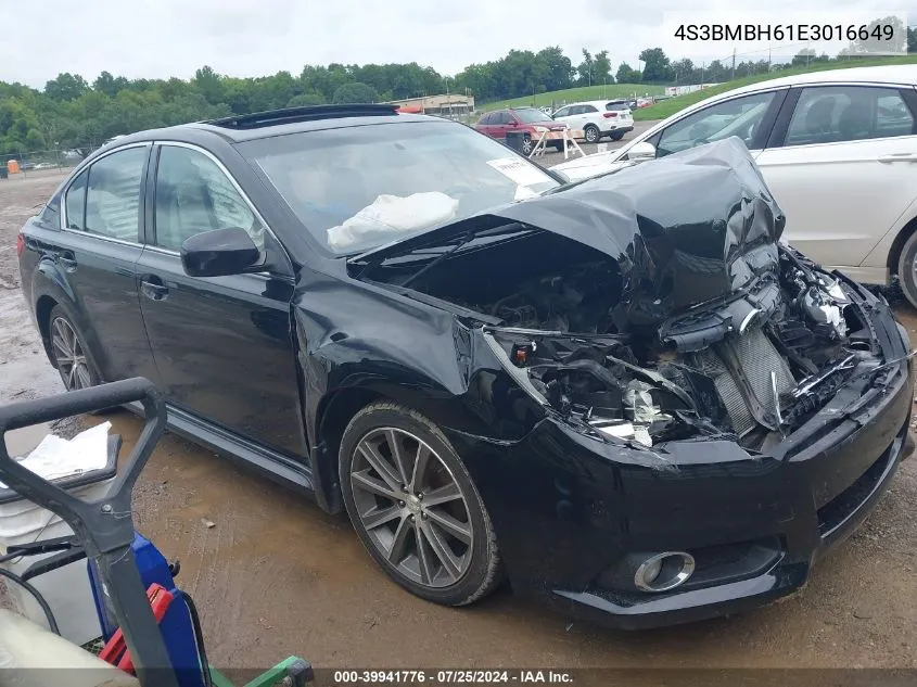 2014 Subaru Legacy 2.5 I Sport VIN: 4S3BMBH61E3016649 Lot: 39941776