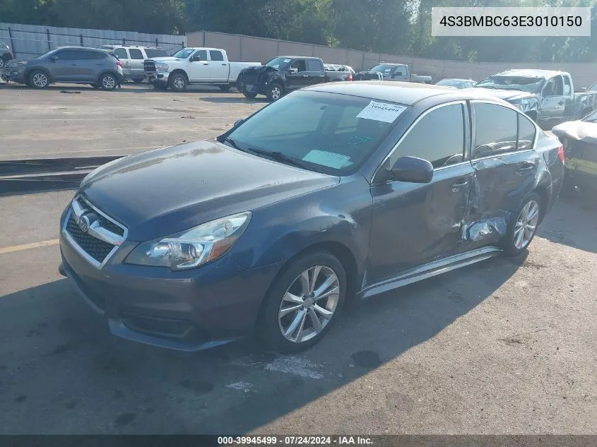 4S3BMBC63E3010150 2014 Subaru Legacy 2.5I Premium