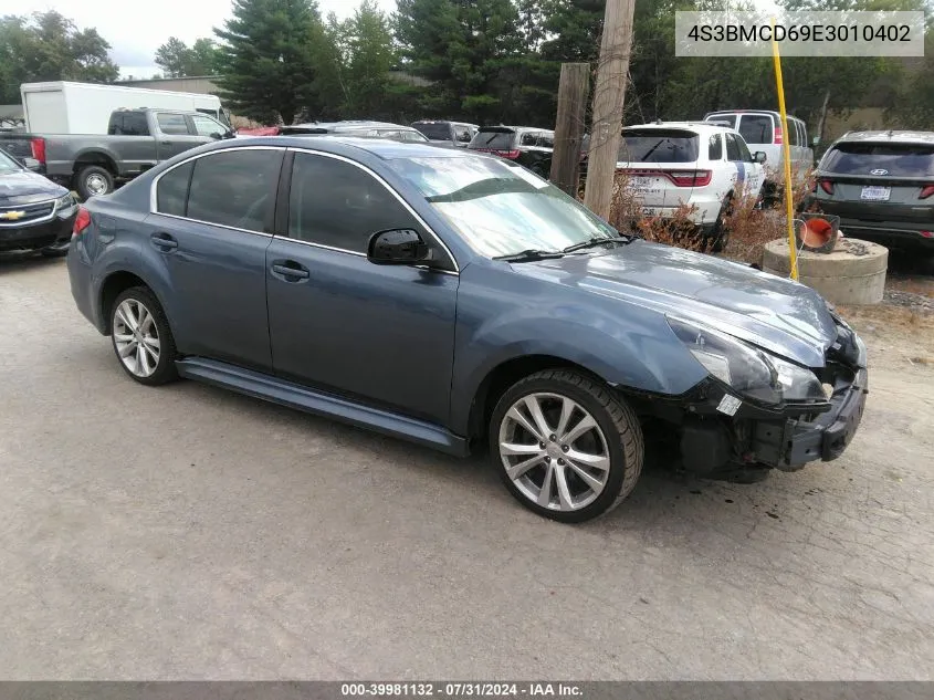 4S3BMCD69E3010402 2014 Subaru Legacy 2.5I Premium