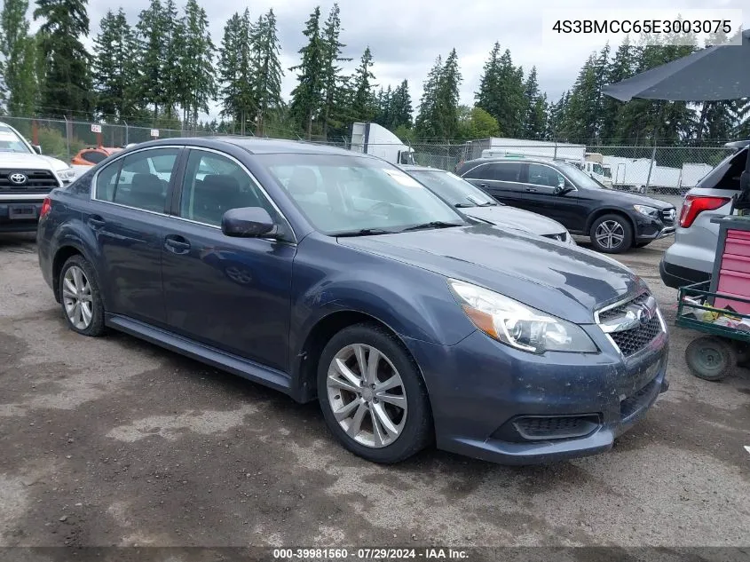 2014 Subaru Legacy 2.5I Premium VIN: 4S3BMCC65E3003075 Lot: 39981560