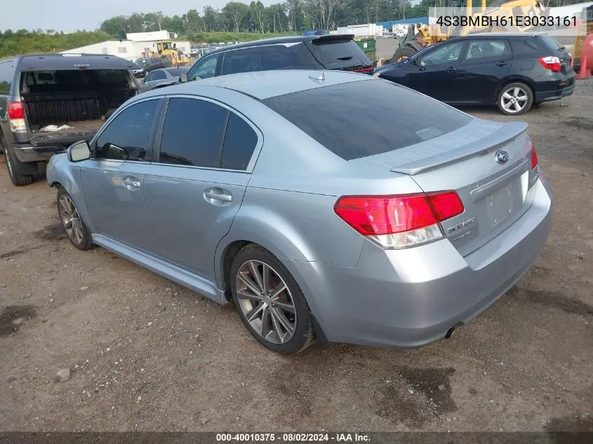 2014 Subaru Legacy 2.5 I Sport VIN: 4S3BMBH61E3033161 Lot: 40010375