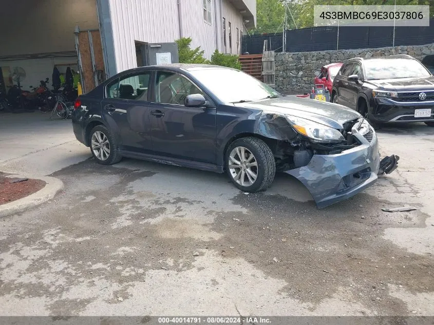 2014 Subaru Legacy 2.5I Premium VIN: 4S3BMBC69E3037806 Lot: 40014791