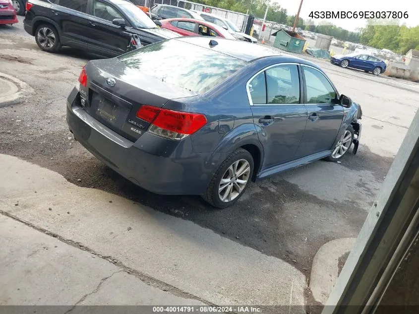 2014 Subaru Legacy 2.5I Premium VIN: 4S3BMBC69E3037806 Lot: 40014791