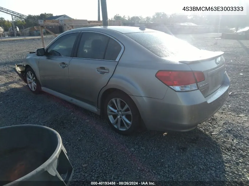 2014 Subaru Legacy 2.5I Limited VIN: 4S3BMCM63E3003333 Lot: 40193458