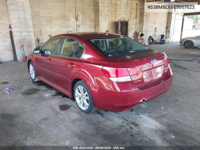 2014 Subaru Legacy 2.5I Limited VIN: 4S3BMBL65E3007623 Lot: 40224326