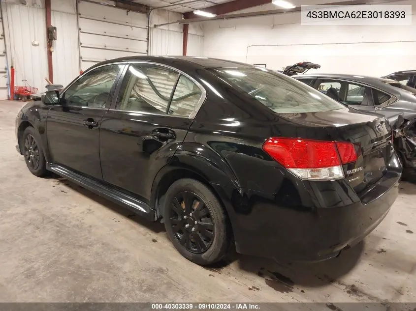 2014 Subaru Legacy 2.5I VIN: 4S3BMCA62E3018393 Lot: 40303339