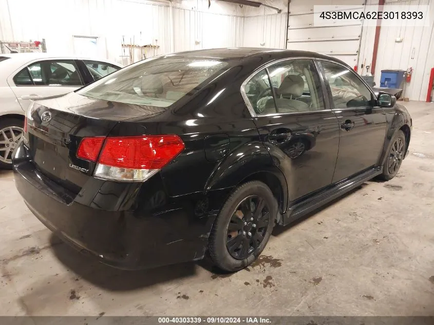 4S3BMCA62E3018393 2014 Subaru Legacy 2.5I