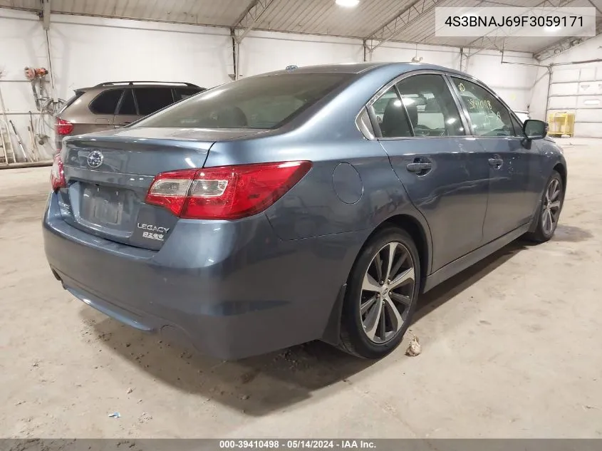 2015 Subaru Legacy 2.5I Limited VIN: 4S3BNAJ69F3059171 Lot: 39410498