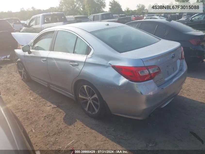 4S3BNBL67F3015088 2015 Subaru Legacy 2.5I Limited