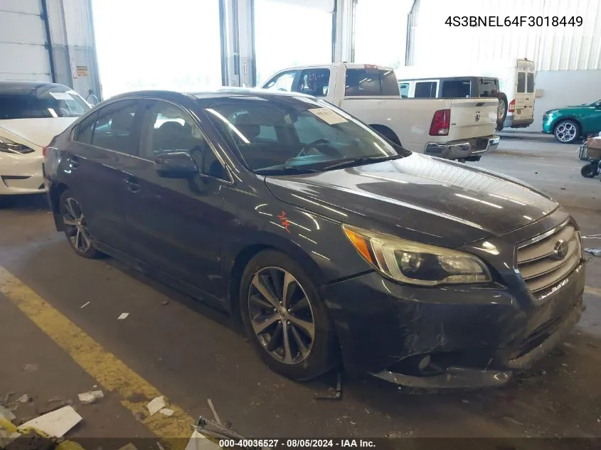 4S3BNEL64F3018449 2015 Subaru Legacy 3.6R Limited