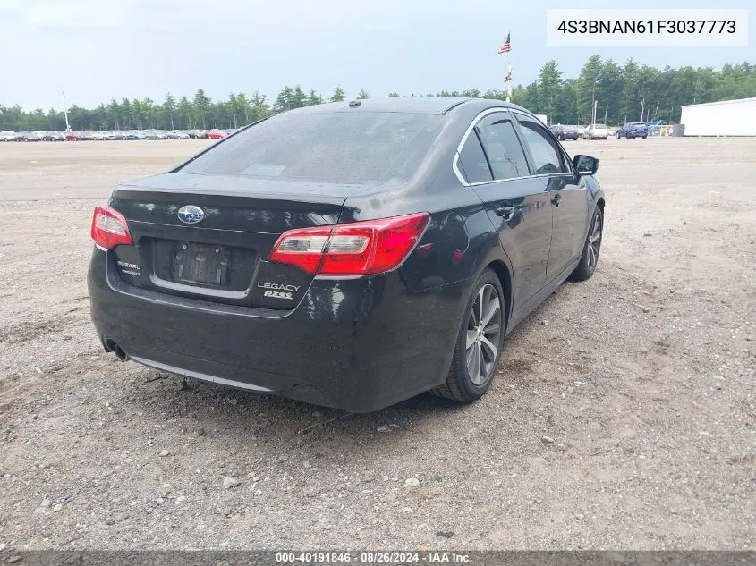 2015 Subaru Legacy 2.5I Limited VIN: 4S3BNAN61F3037773 Lot: 40191846