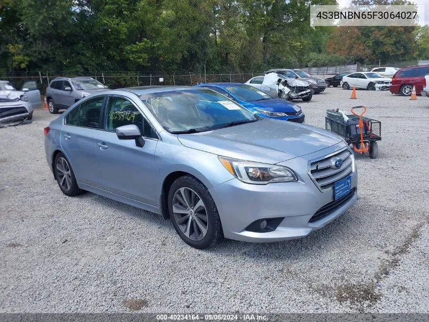 2015 Subaru Legacy 2.5I Limited VIN: 4S3BNBN65F3064027 Lot: 40234164