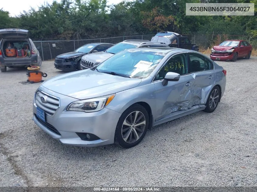 4S3BNBN65F3064027 2015 Subaru Legacy 2.5I Limited