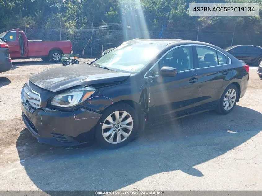 2015 Subaru Legacy 2.5I Premium VIN: 4S3BNAC65F3019134 Lot: 40281515