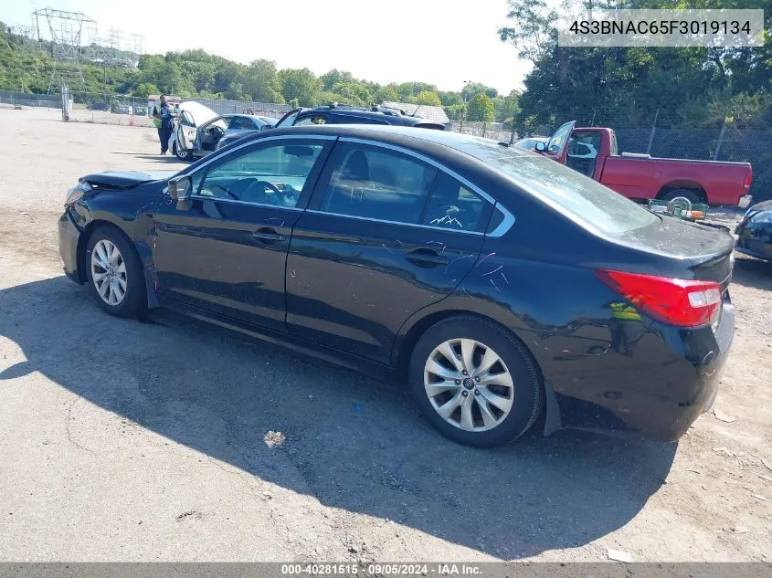 2015 Subaru Legacy 2.5I Premium VIN: 4S3BNAC65F3019134 Lot: 40281515