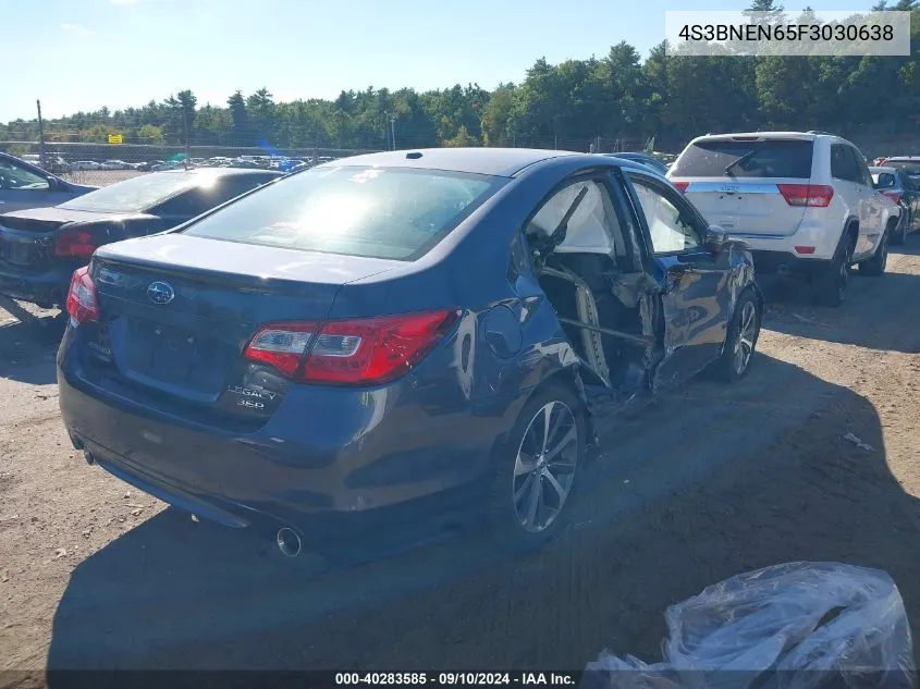 2015 Subaru Legacy 3.6R Limited VIN: 4S3BNEN65F3030638 Lot: 40283585