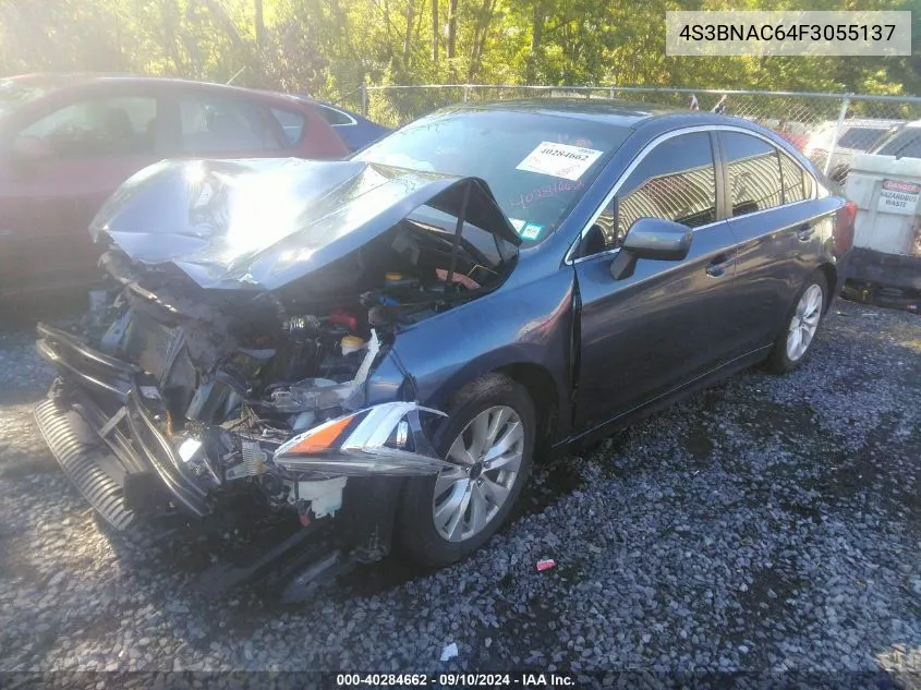 2015 Subaru Legacy 2.5I Premium VIN: 4S3BNAC64F3055137 Lot: 40284662