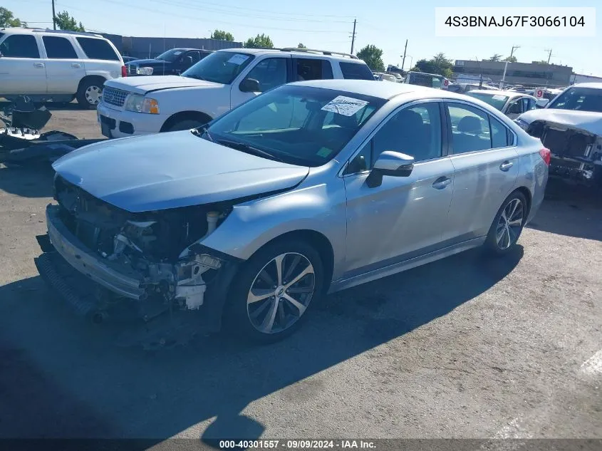 4S3BNAJ67F3066104 2015 Subaru Legacy 2.5I Limited