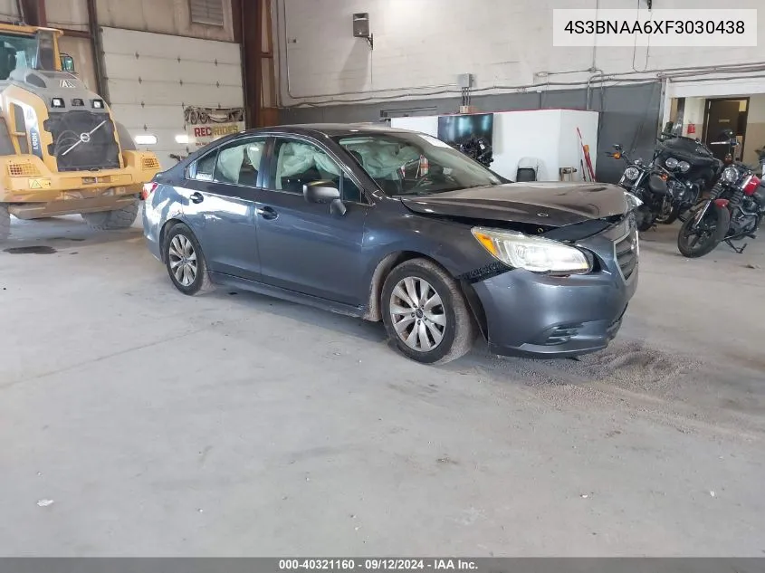 4S3BNAA6XF3030438 2015 Subaru Legacy 2.5I