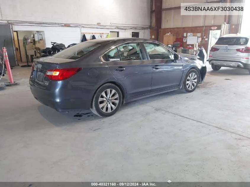 4S3BNAA6XF3030438 2015 Subaru Legacy 2.5I