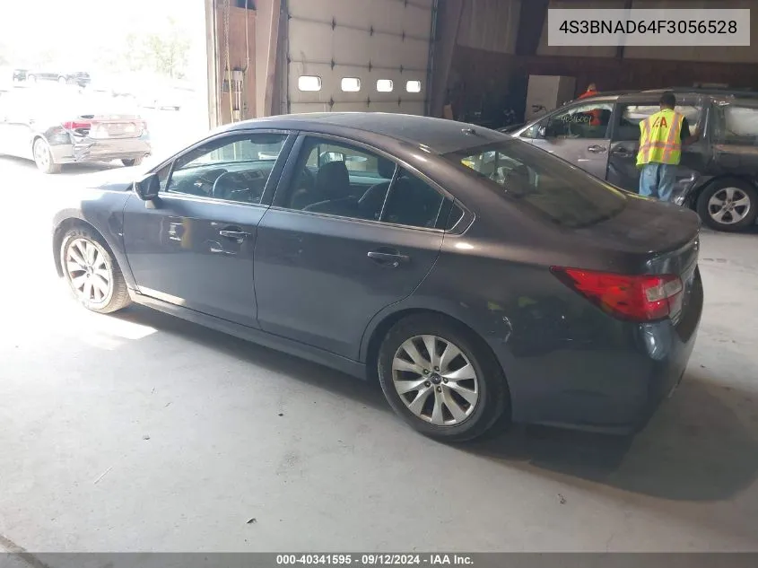 2015 Subaru Legacy 2.5I Premium VIN: 4S3BNAD64F3056528 Lot: 40341595