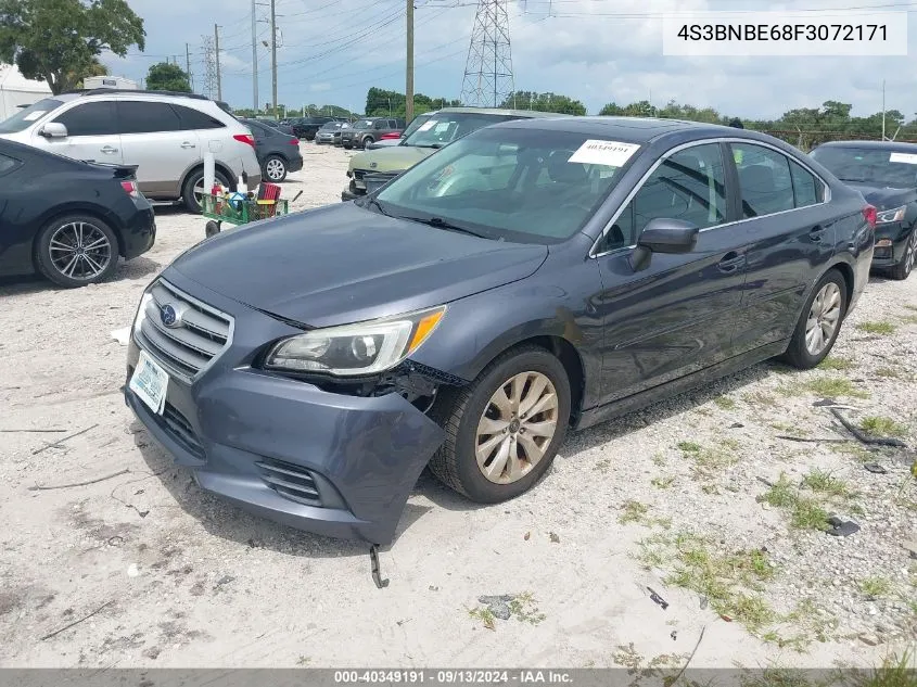 4S3BNBE68F3072171 2015 Subaru Legacy 2.5I Premium