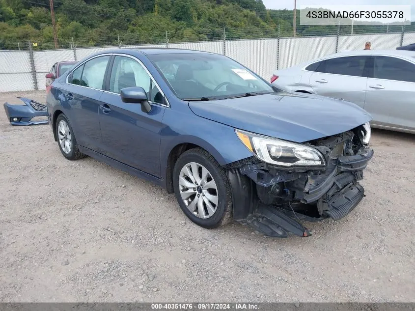 2015 Subaru Legacy 2.5I Premium VIN: 4S3BNAD66F3055378 Lot: 40351476