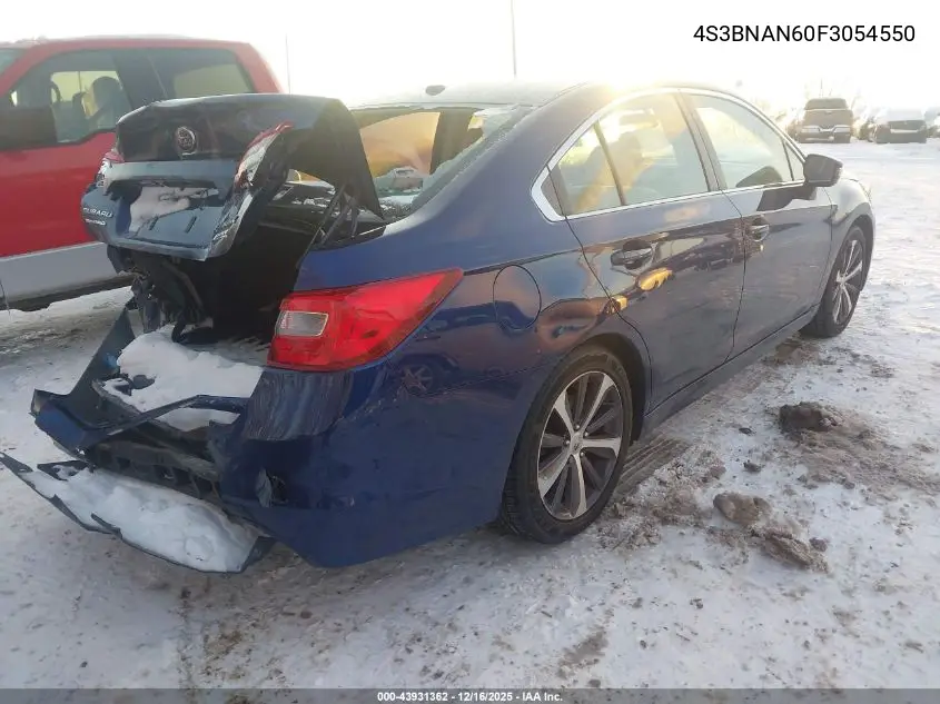 4S3BNAN60F3054550 2015 Subaru Legacy 2.5I Limited