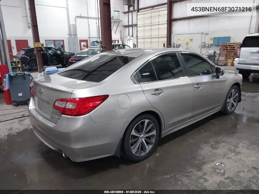 4S3BNEN68F3071216 2015 Subaru Legacy 3.6R Limited