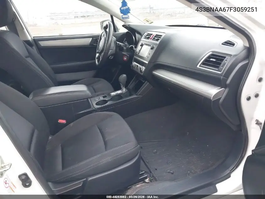 4S3BNAA67F3059251 2015 Subaru Legacy 2.5I