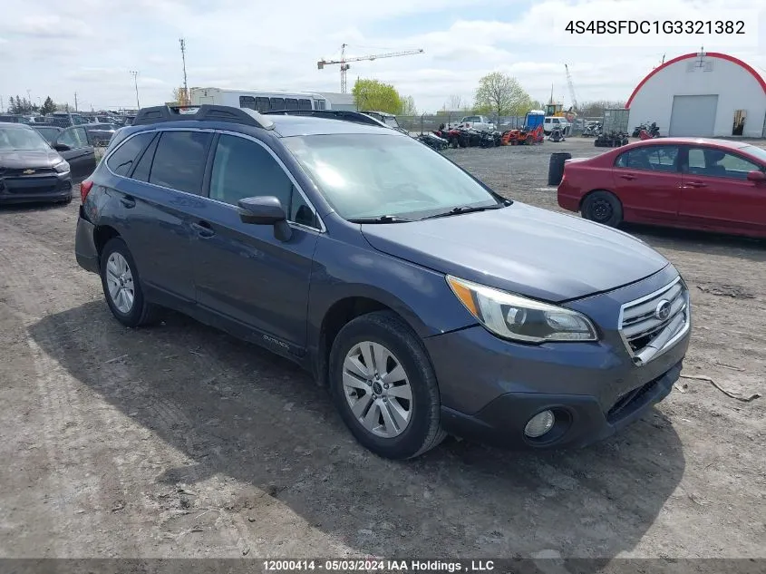 4S4BSFDC1G3321382 2016 Subaru Legacy Outback