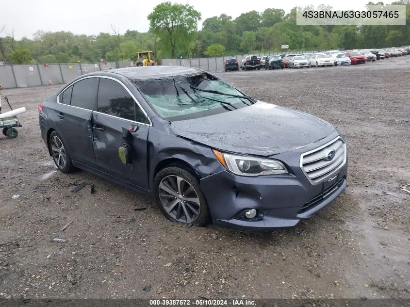 4S3BNAJ63G3057465 2016 Subaru Legacy 2.5I Limited