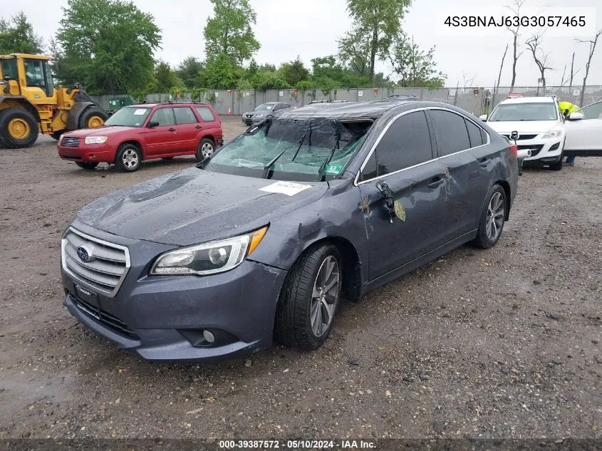 2016 Subaru Legacy 2.5I Limited VIN: 4S3BNAJ63G3057465 Lot: 39387572