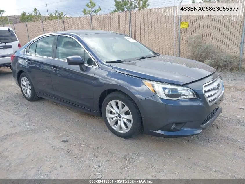 2016 Subaru Legacy 2.5I Premium VIN: 4S3BNAC68G3055577 Lot: 39415361