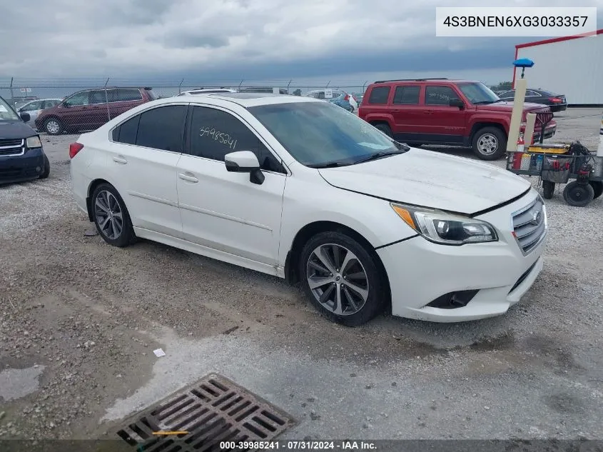 4S3BNEN6XG3033357 2016 Subaru Legacy 3.6R Limited